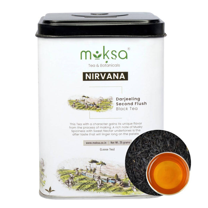 Moksa - Darjeeling Black Tea | Organic | Healthy | 35g