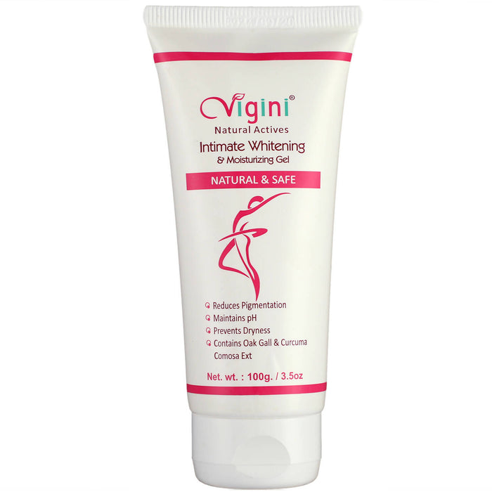 Vigini 100% Natural Actives Vaginal V Lightening Whitening Tightening Moisturizer Intimate Feminine Hygiene Deodorant Gel Wash Able 100G