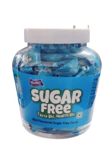 Derby Mint Flavoured Sugar-Free Hard Candies | 100 Candies / 280gm