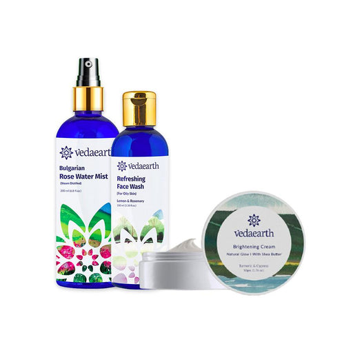 Refreshing Cleanse, Tone & Moisturize Combo For Oily Skin - Local Option