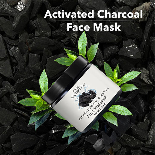 Activated Charcoal & Tea Tree 3-in-1 Mud Mask - Local Option