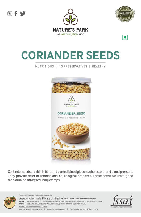 Coriander Seeds Pet Jar (60 g)