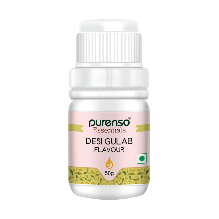 PurensoÂ® Essentials - Desi Gulab Flavour, 50g - Local Option