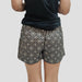 Whats Down B&W Roses Womens Boxers - Local Option