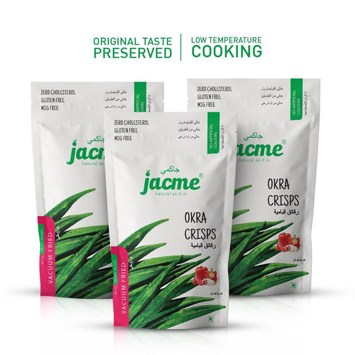 Jacme Okra Vacuum Cooked Crisps - Local Option