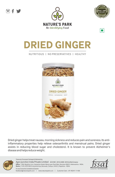 Dried Ginger(PET JAR) (80 g)