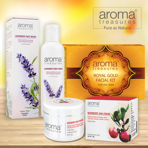 Aroma Treasures regime for normal to dry skin - Local Option