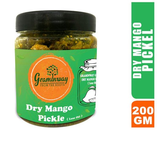 Dry Mango Pickle (Less Oil) - Local Option
