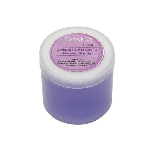Fuschia Hydrating Face Gel - Lavender & Calendula - 100g - Local Option