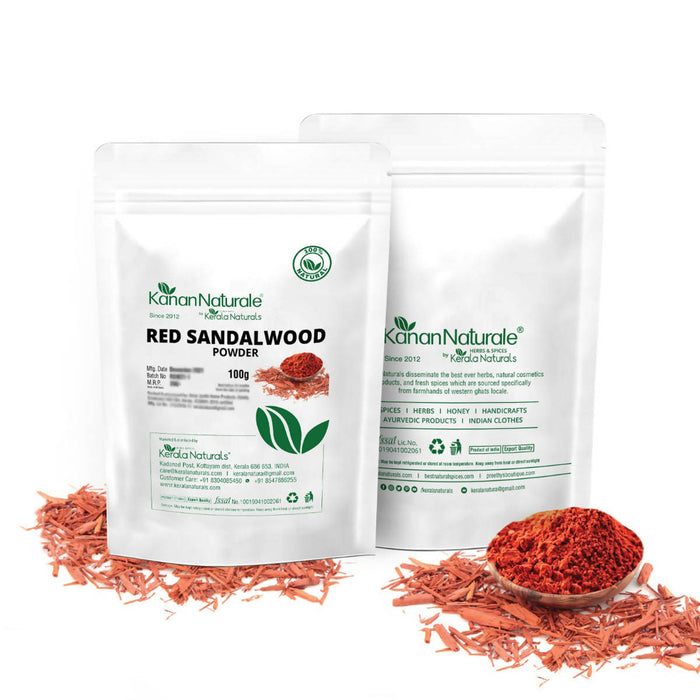 Kerala Naturals Red sandalwood Powder- 100 gm