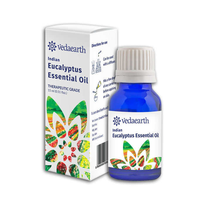 Eucalyptus Essential Oil For Cold And Cough, 100% Natural & Pure, Therapeutic Grade - Local Option