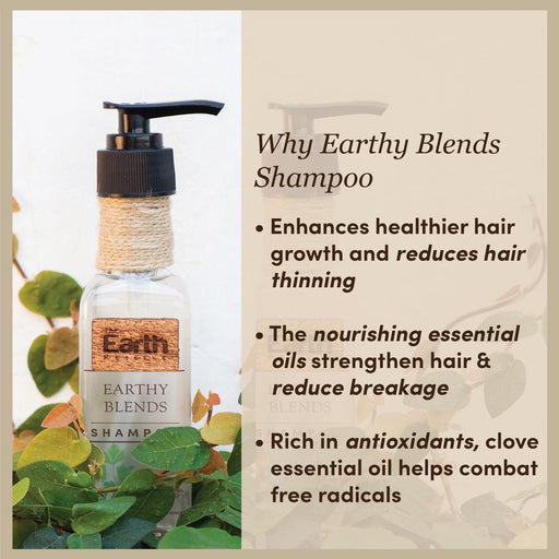 Earthy Blends Shampoo │ SLS & Paraben Free │ Gentle on Hair - Local Option