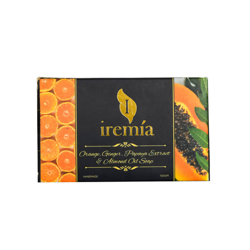 Orange Oil, Ginger Oil, Papaya Extract & Almond Oil soap - Local Option
