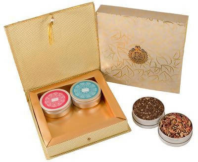 Couple Wellbeing Gift Box - Tea Gift Set (100 Grams Loose)