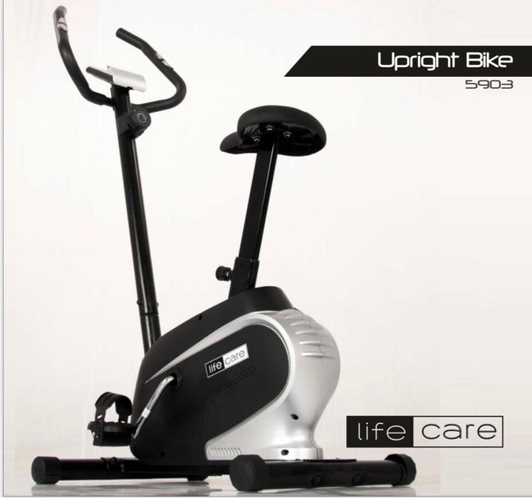 With 8 Levels Heavy Duty Magnetic Fitness Exercise Cycle/Upright Bike For Home Use