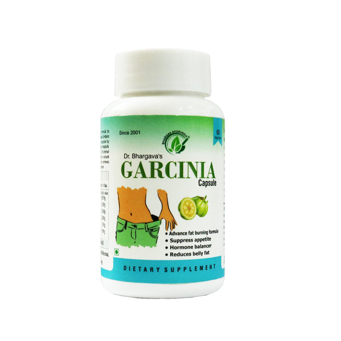 Dr. Bhargav’s – Garcinia plus capsule | Advance fat burning formula| Reduce belly fat | Hormones Balancer | 60 Capsule