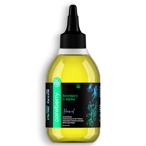 Organic Rosemary _ Jojoba Anti Dandruff Hair Oil (with Shadow)
