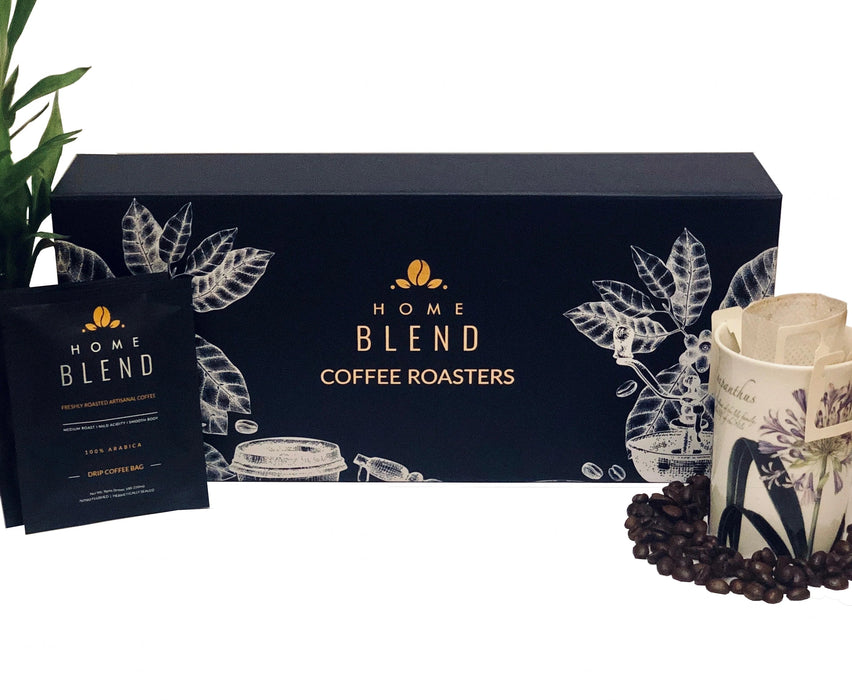 Gift Box | Drip Coffee Bags | Monsooned Malabar | Medium Roast | Box of 30