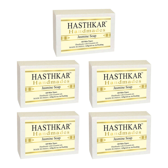 Hasthkar Handmades Glycerine Jasmine Soap-125gm