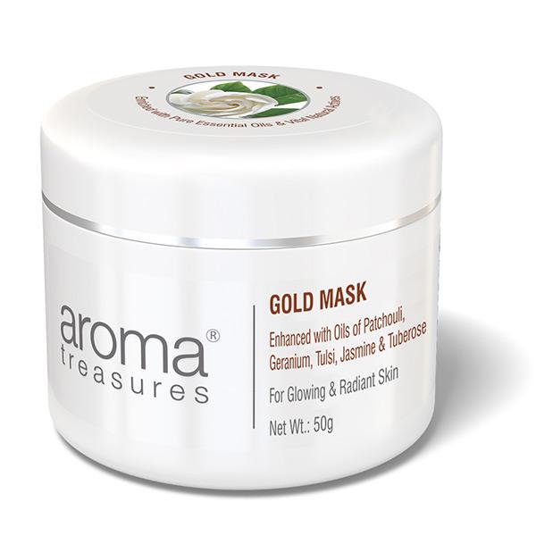 Aroma Treasures Gold Mask (For Glow & Radiant Skin) 50g - Local Option