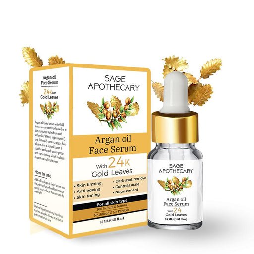 Argan Face Oil with 24K Gold Leaves - Local Option