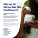 Hair Conditioner with Coconut Milk & Chamomile, For Dry & Damaged hair. Deep conditioning & shine. - Local Option