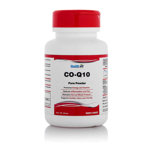 Healthvit CO-Q10 50mg Pure Powder 20g - Local Option