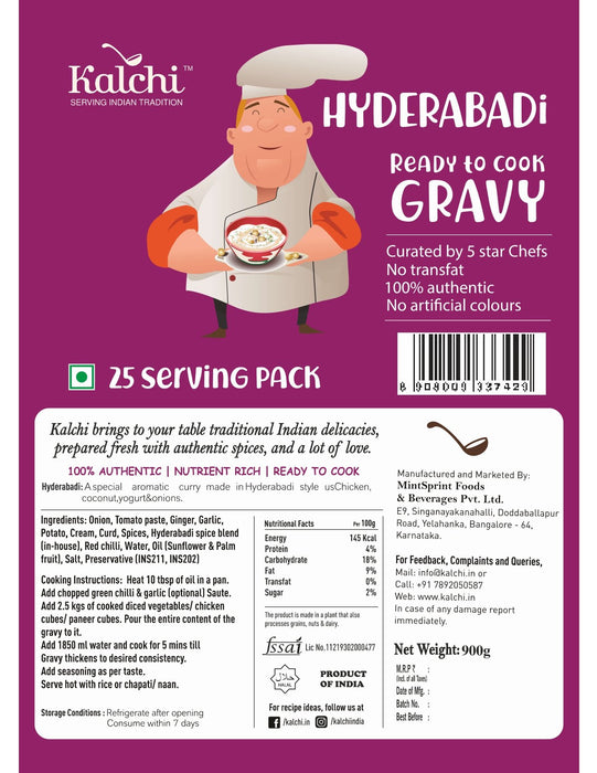 Hyderabadi Gravy (900 gm) - Local Option
