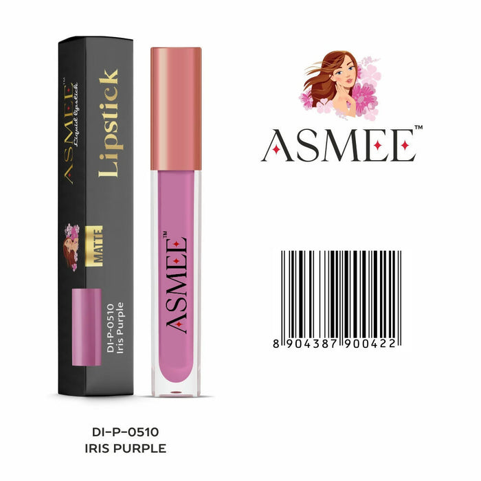 Asmee Liquid Matte lipstick-Iris Purple