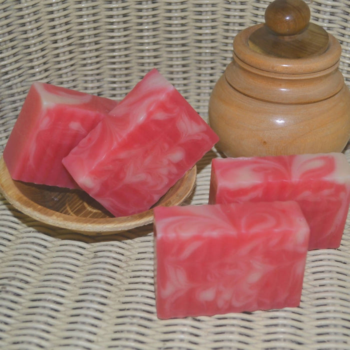 Anti-Aging Raspberry | Cold Process Handmade Soap