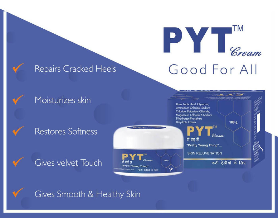 Tantraxx PYT Special Cream for Cracked Heels and Hands for Men & Women (100 gm)