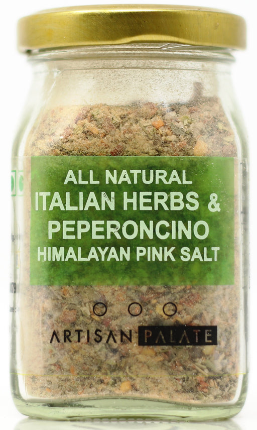 All Natural Italian Herbs & Peperoncino Himalayan Pink Salt - Local Option