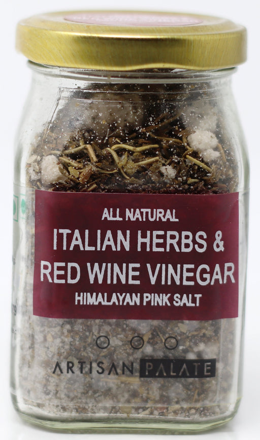 All Natural Italian Herbs and Red Wine Vinegar Himalayan Pink Salt - Local Option