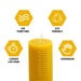 beeswax candle taper