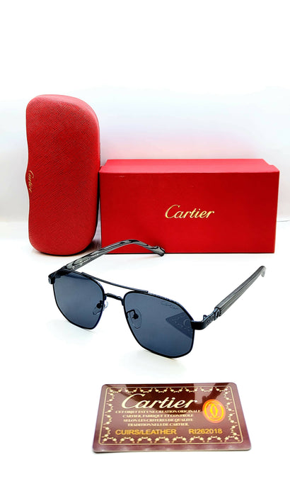 Cartier sunglasses unisex wooden edition