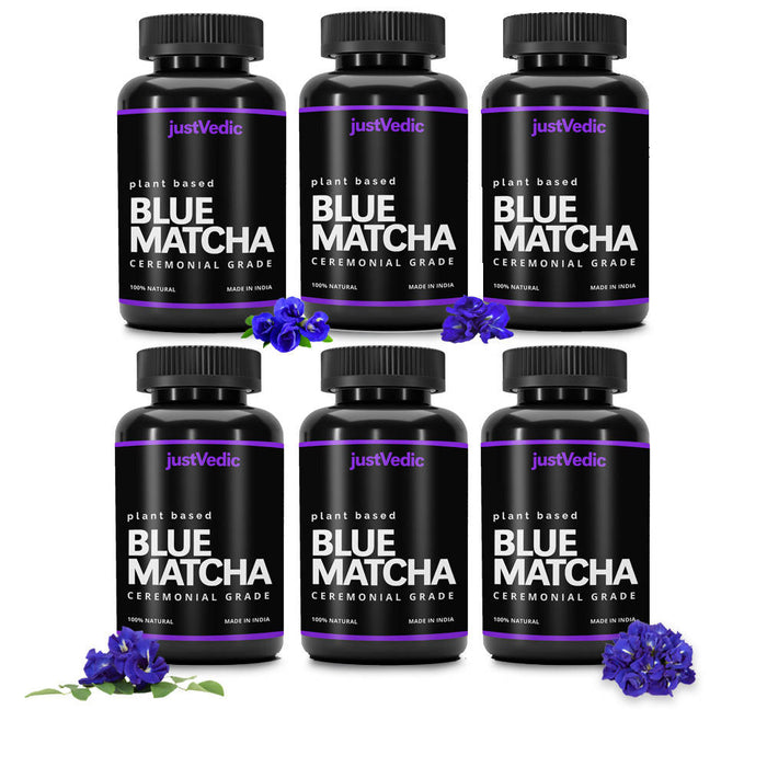 Blue Butterfly Pea Powder - Helps with Skin, Hair, Weight & Brain