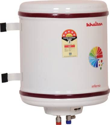 Khaitan infrno 25 Litre Storage Water Heater (Geyser), White, 5 Star