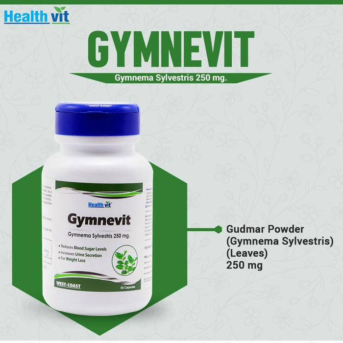 Healthvit Gymnevit Gymnema Sylvestris 250 mg - Local Option