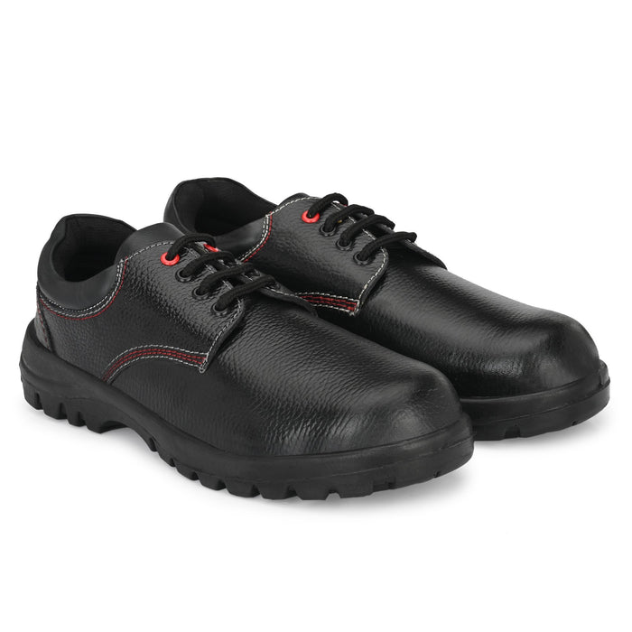 Kavacha Pure Leather Steel Toe Safety Shoe , S201 (IS :15298-2016 part-2)