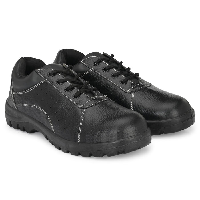 Kavacha Pure Leather Steel Toe Safety Shoe , S202 ( IS :15298-2016 part-2 )