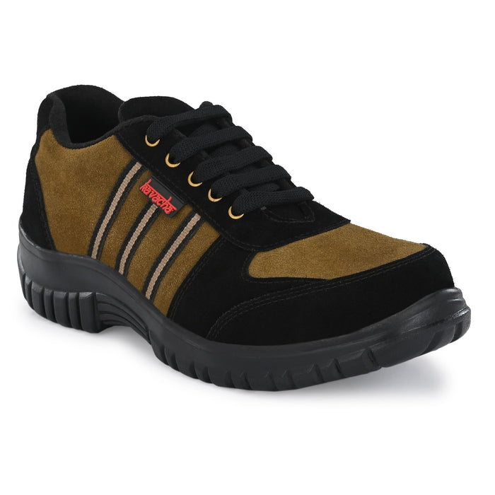 Kavacha Suede Leather Steel Toe Safety Shoe, S84