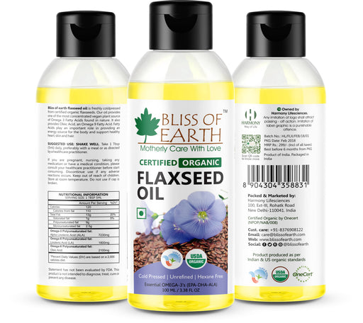 Flaxseed Oil 100ml - Local Option
