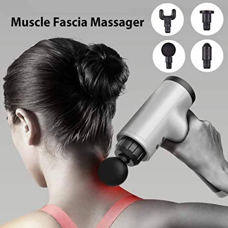 MWS My Wholesale Store Fascial Gun Body Massage Gun Tool for Pain Relief Unisex Massager for Men Women Body Massage Gun | Gun Massager Tool for Pain Relief Massager (Multicolor)