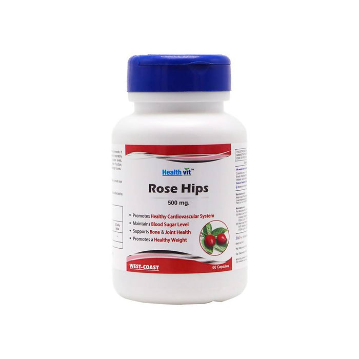 Healthvit Rose hips 500 mg - 60 Capsules - Local Option