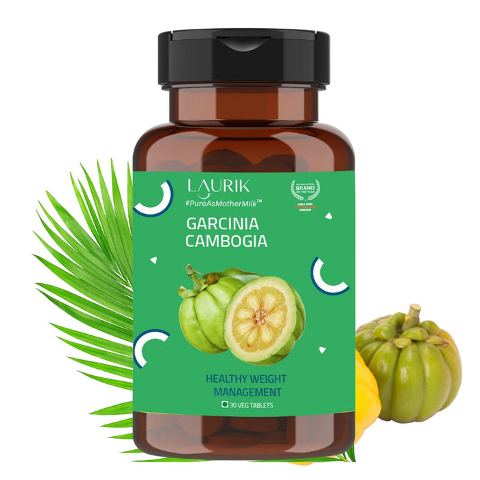 Laurik Garcinia Cambogia Tea Extract Tablets | Supplement to Boosts Metabolism and Support for Weight Management - 30 Tablets