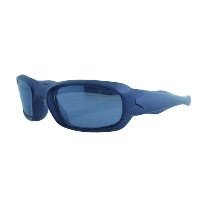Generic affable unisex fit sunglasses by jazz inc, frame color blue (LWF26)