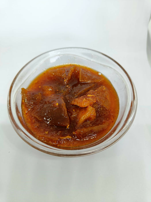 Organicanand Nimadi Lemon Pickle ( Khatta Mitha Nimbu ka Achaar) | 500 gm | Homemade, Authentic, No preservative