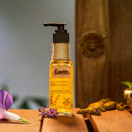 Lavender & Turmeric Shower Gel │ Cocoa butter & Rose Essential Oil │ Conditioning - Local Option