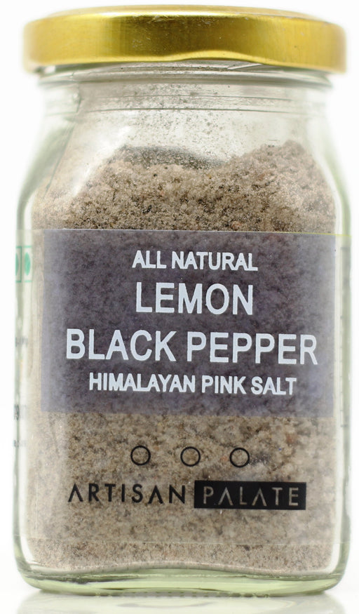 All Natural Lemon Black Pepper Himalayan Pink Salt - Local Option