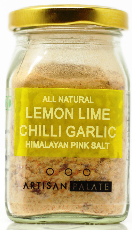 All Natural Lemon Lime Chilli Garlic Himalayan Pink salt    - Local Option